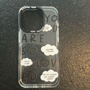 iPhone 15 Pro Case - Elevated Faith “You are So Loved”! Like new No scratches!